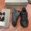 オリジナルブランドの男性女性カジュアルデザイナーシューズトラック3 3.0トリプルホワイトスニーカーTess.S. Gomma Leather Trainer Nylon Printed Platform 01