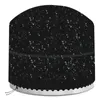 Tools Fire Pit Cover 210D With Drawstring And Toggle Closure Weather-Resistant Black Heavy Duty Oxford Round Fireplace
