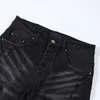 2023 Designer Mens Dżins Pants Rised High Designer dżinsy męskie dżinsy haftowane spodnie mody Pole do dziury