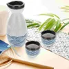 Wijnglazen 1 set Prachtige Japanse stijl keramiek Sake Cup Pot 5-delig
