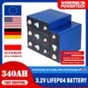 3.2V 340AH LIFEPO4 Batterceller 6000 cykler 2/4/8/16/32/48/64 st ersättning Litiumbatteri för RV -SOLAR -lagringssystem