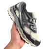 Gel NYC Marathon Scarpe da corsa Designer Farina d'avena Calcestruzzo Navy Acciaio Obsidian Grey Cream Bianco Nero Ivy Outdoor Trail Sneakers con scatola di alta qualità