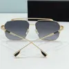 New fashion design metal sunglasses 755 pilot cat eye frame avant-garde and generous style high end outdoor uv400 protection glasses