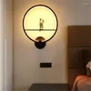 Muurlampen interieur van lamp zwart witte illume minimalisme kunstreclaties met engelenfamilie