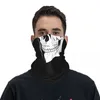 Bufandas Overlord Skull Face Bandana Neck Gaiter Máscara impresa Bufanda Gorro cálido Senderismo Pesca para hombres Mujeres Adultos Lavable