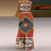 Casual Dresses Women V Dress Sleeveless Size Daily Print Maxi Neck Vintage Petite For a Line Sweater Set