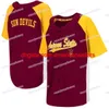 Maillots de baseball Hommes State Sun Devils 2007 Jersey Personnalisé 16 LoDuca State Sundeuils Stitch Sewn Hig