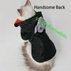 猫の衣装ペット犬ハロウィーン衣料品コートロールプレイウォームパーカーアニマル秋と冬