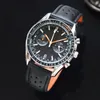 OME New Five Needles Stitches Luxury Mens Watches Quartz Watch عالية الجودة أعلى ماركة مصممة على مدار الساعة