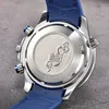 Hot OMG Heren Luxe Sporthorloges Designer Merk Horloge Klassieke Wijzerplaat Quartz Horloges Heren Mode Siliconen Band