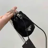 2024 NY DESIGNER Women's Crossbody Shoulder Family Drawstring Bucket Accessories Change Key Chain Mini Messenger Bag