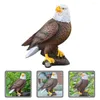 Garden Decorations Decor Resin Bird Statue Animal Eagle Figurine Decorate Decoration Figurines Tabletop Yard