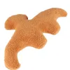 Hot-selling nieuwe Dino Chicken Nugget knuffel kip blok dinosaurus serie Stalen draak pestkop draak pluche pop speelgoed Gratis UPS