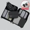 Duffel Bags 7PCS Set Organizer For Travel Accessories Luggage Suitcase Waterproof Wash Bag Clothes Storage