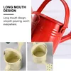 Trädgårdsdekorationer 6 datorer Watering Can Succulent Device Trädgårdsverktyg Plast Solros Outdoor Decor Sprinkler Kids Bucket