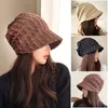 Beanieskull Caps Autumn and Winter Hat Womens Fashion Pullover Warm 231109