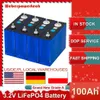 3.2V 100Ah LiFePO4 Battery 4/8/12/16/32/48PCS Rechargeable Cells Lithium Iron Phosphate Batteries DIY 12V 24V 48V Pack For Solar