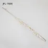Taiwan JFL-1000RBE 16 trous fermés C clé flûte Cupronickel argent flauta transversal instrumentos musicaux Case
