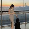 2023s Women Casual Dresses O Neck Sexy Sleeveless New Luxury Clothing Female Bodycon Dress Party Beach Wear