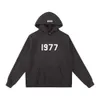 2023 New Men's and Women's Sweater Fashion Brand Essentialsweatshirt American Plush Couple 1977 Sweatshirt Autumn Winter {category}