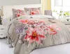 Sängkläder. Wensd Luxurious Home Textile Böhmen Style 3D Floral Quilt Cover Set Bed Linen Pillowcase King Reactive Print