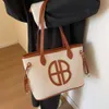 dames handtassen ce bucket messenger tas ontwerper cel canvas split lederen emmer tas cowhide heeft een mooie capaciteit contrast kleur grote capaciteit tas voor vrouwen ilmv