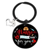 Beste verpleegkundige ooit Charm Keychain -geschenken voor vrouwelijke roestvrijstalen verpleegkundige dokter cadeau 25 mm sleutelhanger