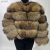 Pelliccia delle donne Pelliccia sintetica MAOMAOKONG 2023 Naturale Reale Cappotto di pelliccia Delle Donne di Inverno Lungo Sle di Lusso Pelliccia di Procione Giubbotti Spessa Top Fe Cappotto di Pelliccia giletL231120