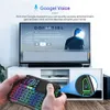 Tastaturen Tastaturen Bluetooth Mini Wireless Keyboard 7 Hintergrundbeleuchtung 2,4 G Voice Air Mouse Remote Touchpad für Android TV Box PC R231109