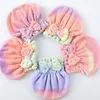 Towel Lovely Thick Shower Water Absorption Womens Must Have Coral Fleece Hair Hat Top Princess Soft