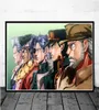 JoJo s Bizarre Adventure Action Japon AnimeHD Impression sur toile Nouvelle décoration de la maison Art PeintureSans cadreEncadré9336574