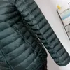 Women's Down Parkas 2023 Schinteon S-7XL Light Ultra Down Jacket dubbelsidig slitage med huva ner kappa avslappnad vårens höstkläder Nytt för kvinnor ZLN231109