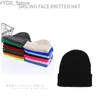 Beanie / Skull Caps Cor sólida Gorros de malha Chapéu Inverno Quente Chapéus de esqui Homens Mulheres Multicolor Skullies Caps Soft Elastic Cap Chapéus femininos YQ231108