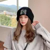 Beanieskull Caps Winter Beanie hat for women men nitted冬の頭蓋