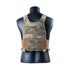 Jaktjackor Workerkit FCSK 2.0 Ferro Slickster Plate Carrier Lightweight justerbar taktisk väst - BK