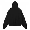 2023 New Mens and Womens Sweater Fashion Brand Essen Tialsweatshirt Season 8 Double Thread Stereoscopic Silicone High Neck Loose Velvet Hooded Sweater