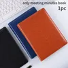 Arkivering av leveranser A5 Urklippsmapp Pu Leather Organizer Office Manager Clip Writing Pad Legal Paper Contract Flat Flat Head Anti-Slip Anti-Rust 230408