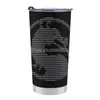 Pots à café Mortal Kombat Ascii Logo 20 Oz tasse de voiture tasse de voyage en acier inoxydable Portable thermique