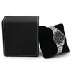 Watch Boxes Luxury Box Bracelet Organizer Case Gift With Pillow Leather Watches Display Flip For Men And Women