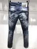 dsquared2 Вы Herren Luxus Designer Denim Jeans d2 dsq2 dsquare 2 Löcher Hosen COOLGUY Biker Hosen Kleidung ZTPR