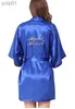 Women's Sleepwear Bridesmaid robes Sleepwear Robe Wedding Bride Bridesmaid Robes Pyjama Robe Fe nightwear Bathrobe Nightdress NightgownL231109