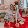 Family Matching Outfits Christmas Pajamas Set Mother Daughter Father Son Look Outfit Baby Rompers Sleepwear Pyjamas 231109