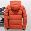 Hommes vers le bas Parkas veste d'hiver hommes décontracté blanc canard chaud manteaux à capuche vêtements d'extérieur coupe-vent épaissir 4XL abrigo hombre casaco 231109