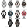 ساعة Wristwatches Curren 8023 Quartz Watch Men Groof Sport Watches Mens Business Stainless Steel Wristwatch Male Clock Reloj Hombre 231109