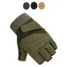 Gants tactiques militaires demi-doigt pour hommes, mécanicien, sceaux de la marine, équipement de cyclisme de l'armée Delta Force 2791991