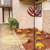 Décorations de jardin Wind Spinners extérieur résistant aux UV 360 degrés rotatif Lotus Display Art pour trottoirs chemins patio