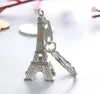 500pcs/الكثير من الموضة الكلاسيكية الفرنسية فرنسا التذكارية باريس 3D إيفل برج المفاتي