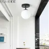 Deckenleuchten Moderne einfache Dachlampe für Wohnzimmer der Veranda Hängelampen Lamparas De Techo Saug-LED-Beleuchtung