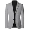 Herenpakken Super Grote 4XL Lente Blazer Mode Casual Slim Fit Jas Hoge Kwaliteit Pak Jas Heren