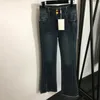 High Waist Denim Pants Crystal Designer Trousers Slim Long Hip Hop Personality Charm Girls Jeans Pant
